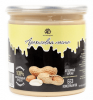 Паста арахисовая, 200г, пл/банка, ОРЕХПРОДУКТ, Россия