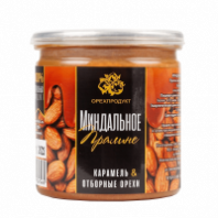 Пралине миндальное, 200г, пл/банка, ОРЕХПРОДУКТ,Россия