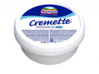 Сыр творожный Cremette, жир. 65%, 2,2кг, пл/банка, Hochland Professional, Россия