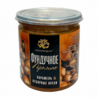 Пралине ФУНДУЧНОЕ, 200г, пл/банка, ОРЕХПРОДУКТ, Россия